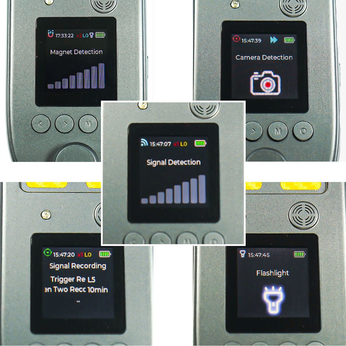 Rilevatore Professionale di Microspie Telecamere e GPS per auto casa ufficio WIFI