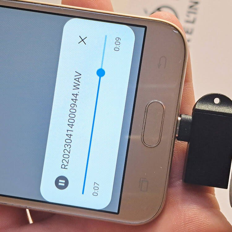 Registratore audio MEMS K2 con attivazione vocale twenty days (21 giorni)