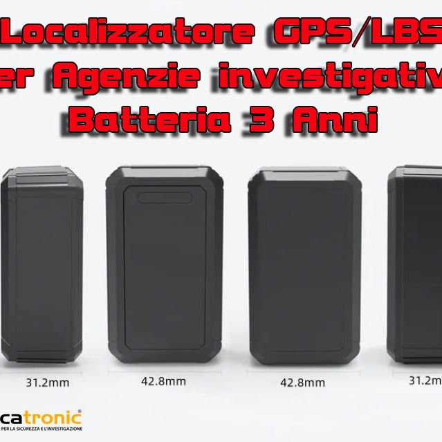 Localizzatore GPS/LBS professionale - GT30