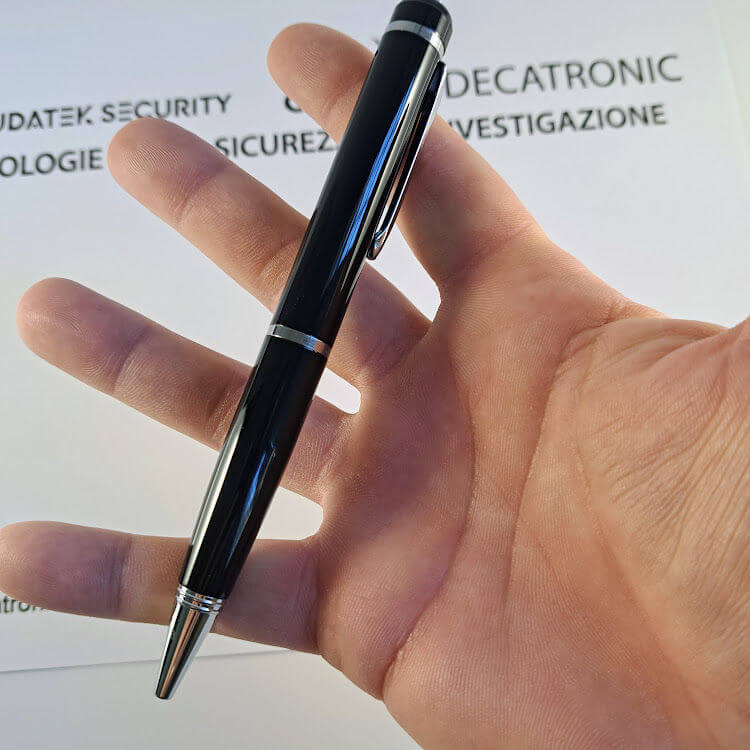 Penna Registratore Audio con attivazione vocale Professionale