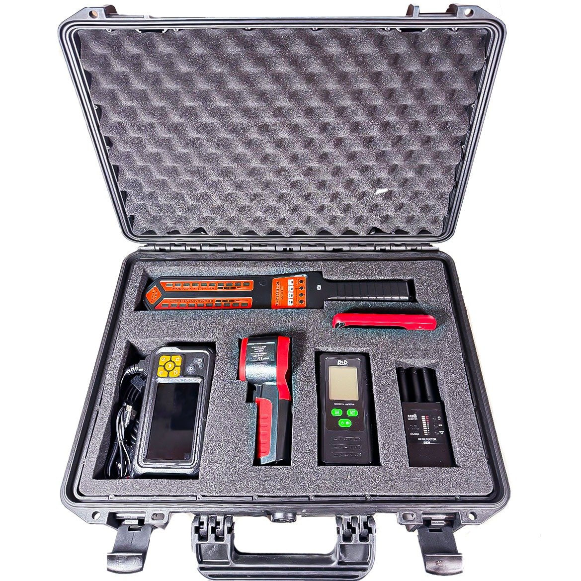Set completo rilevatori di microspie - Kit bonifiche ambientali Predator MK2