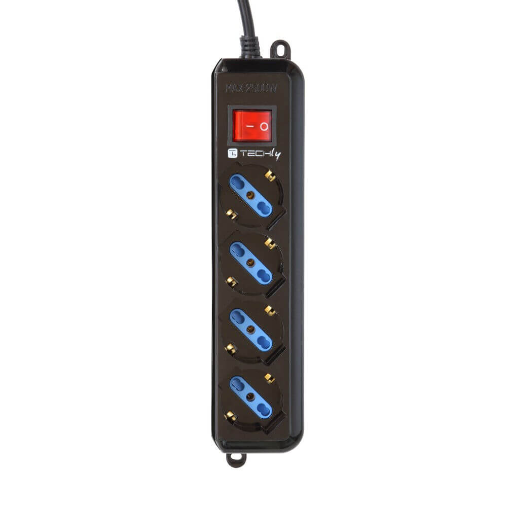 Ciabatta spia gsm multipresa microspia ascolto ambientale attivazione vox NERA