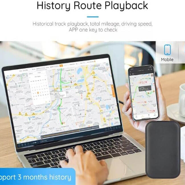 Microfono antifurto spia per auto con localizzatore GPS e registratore audio SD