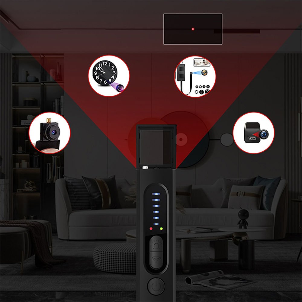 Rilevatori di telecamere nascoste, di microspie,di localizzazione GPS per auto, RF, anti-intercettazioni, per viaggi, ufficio, hotel