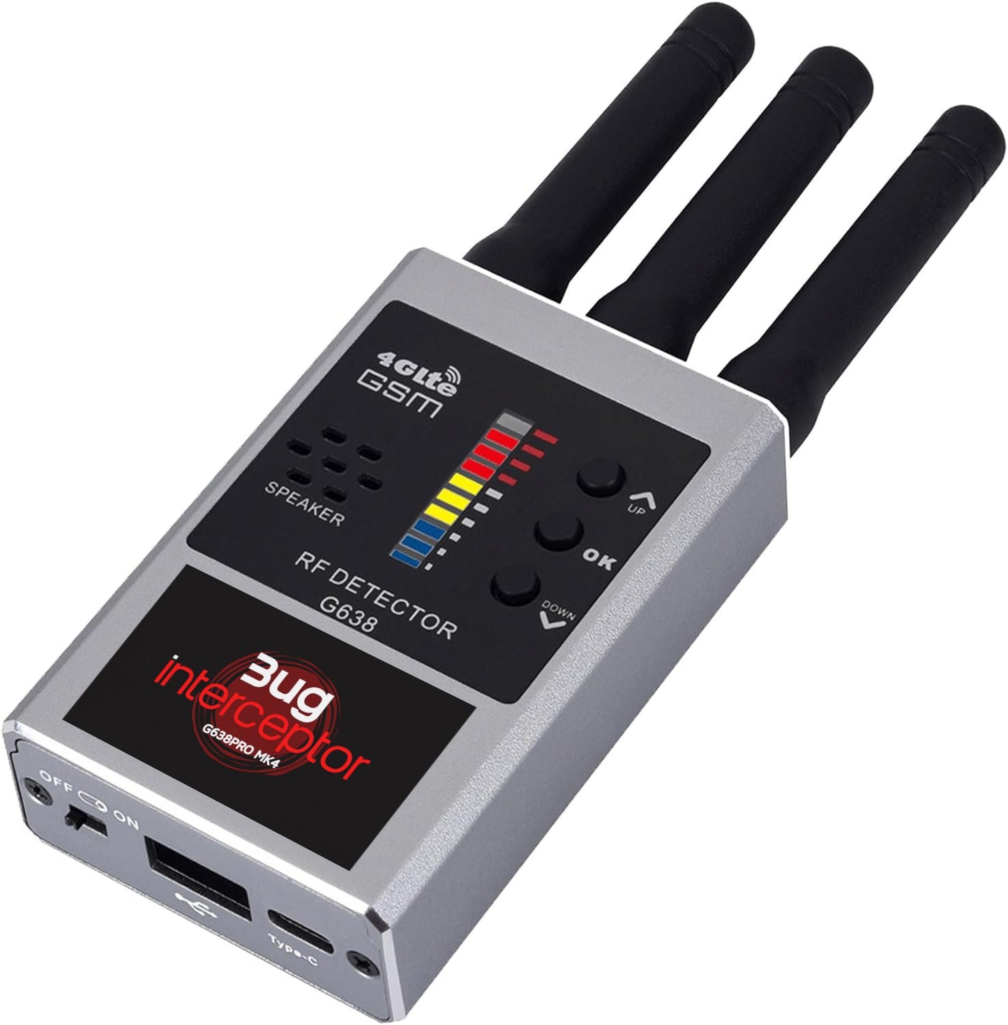 Rilevatore di microspie professionale per ricerca cimici e telecamere
