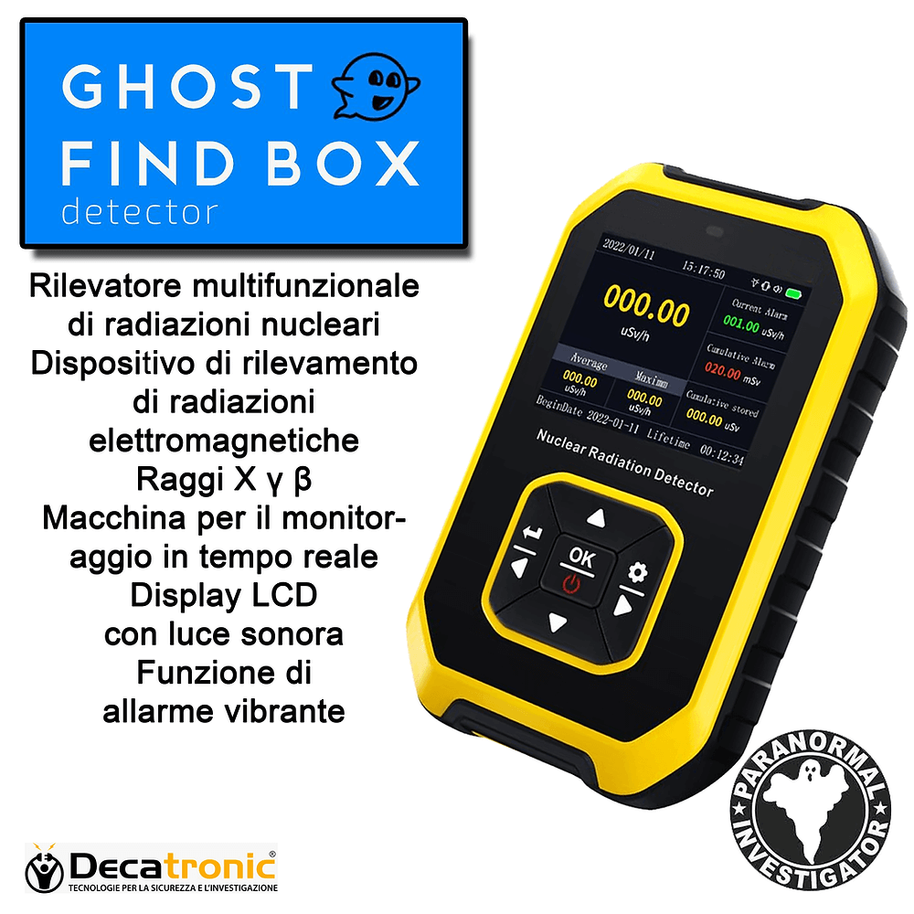Rilevatore di fantasmi - attrezzatura paranormale