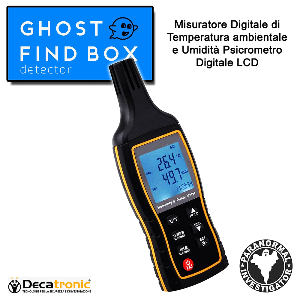 Rilevatore di fantasmi - attrezzatura paranormale