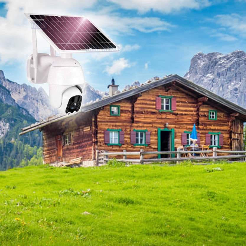 Telecamera con pannello solare 4g