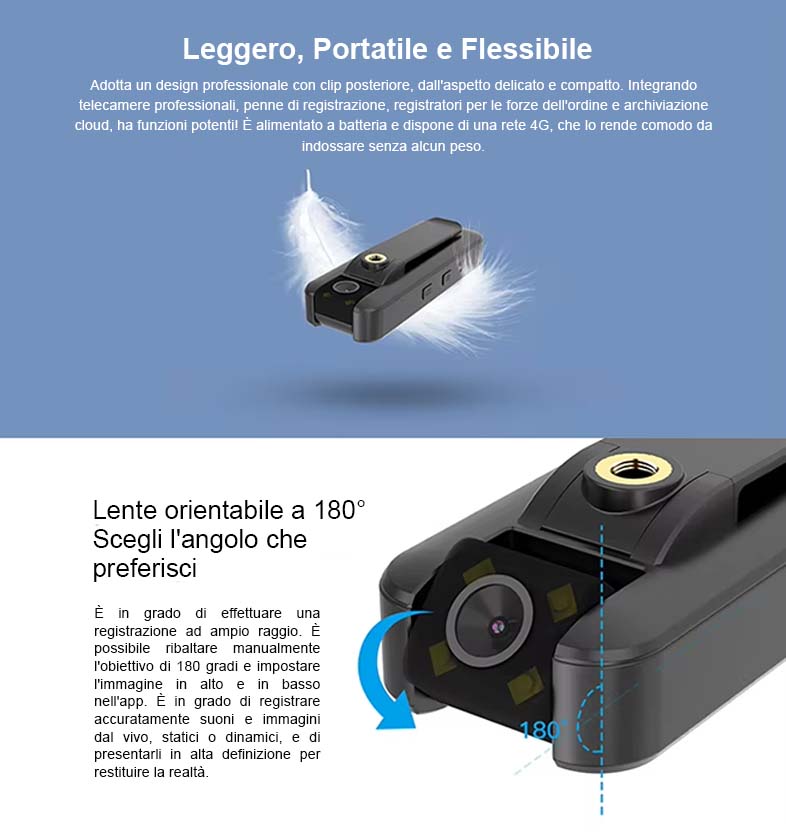 Mini Telecamera spia con SIM 4G da Interno Senza Fili 1080P FHD spy camera, compresa di sim già attiva, Visione 160°, Visione Notturna allarme movimento visione da APP manuale italiano (CB77-C)