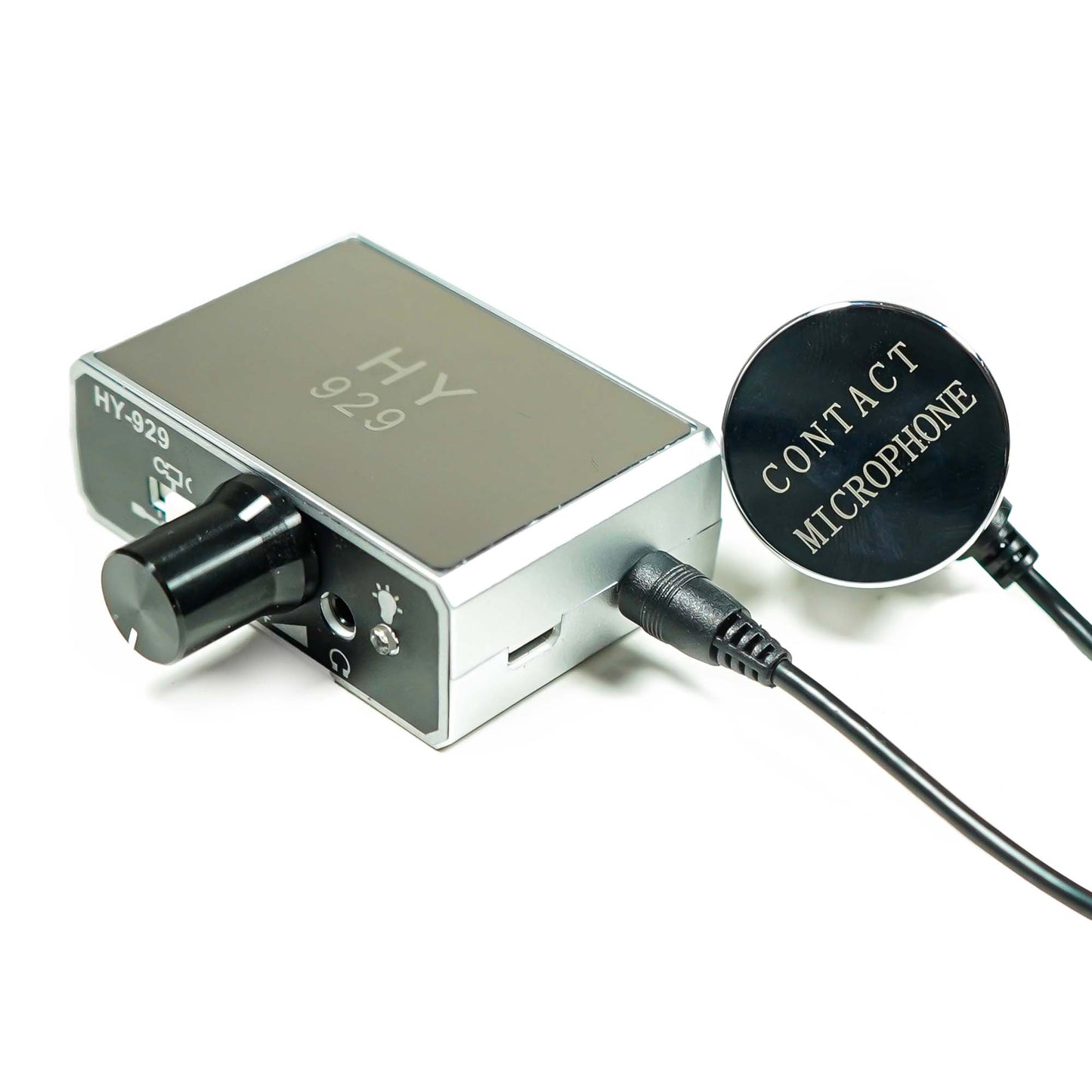 DECATRONIC Microfono da Parete Professionale per Ascoltare Attraverso i Muri - Sistema con Filtri Avanzati, Microfono ad Ago e Uscita Registrazione - Ideale per Casa, Ufficio e Sicurezza (HY929)