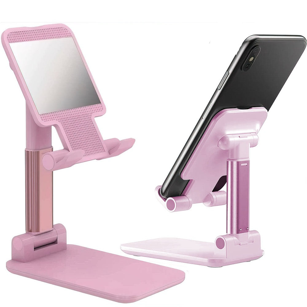 Supporto Telefono Pieghevole Regolabile Angolo 5-75° e Altezza, Portatile per Tablet, Cellulari, Smartphone. Ideale per Casa,Ufficio, Viaggio