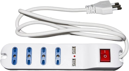 Microspia GSM CIAB slim L'Antifurto Intelligente che Ti Chiama quando sente una voce e Garantisce la Tua Sicurezza 24/7 occultato in una multipresa
