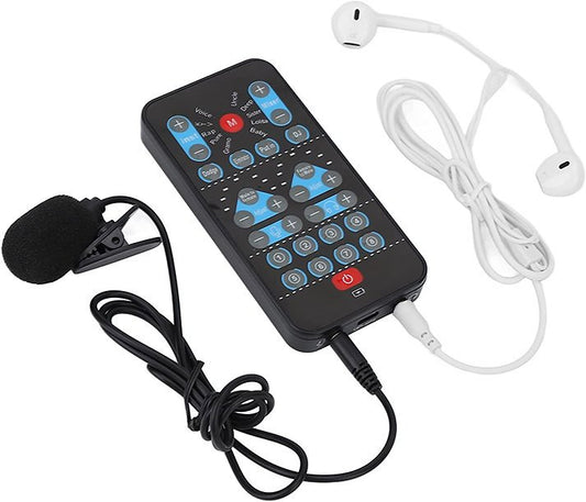 Modulatore di voce professionale - cambia voce elettronico con effetti