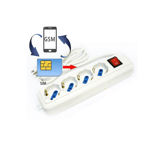 Microspia Antifurto Gsm In Una Multipresa VOX M100 Ciab (KIT)