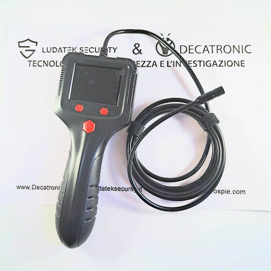 Telecamera endoscopica con monitor per bonifica microspie