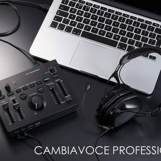 Dispositivo cambia voce professionale - Voice changer con cuffie