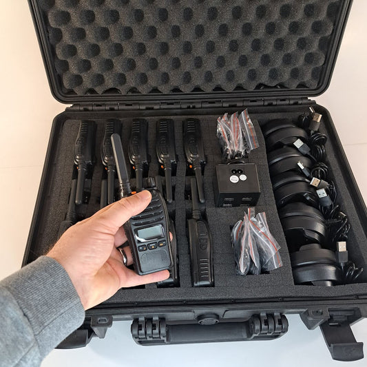 Kit walkie talkie - set 10 pezzi