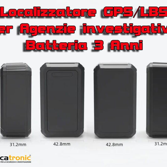 Localizzatore GPS/LBS professionale - GT30