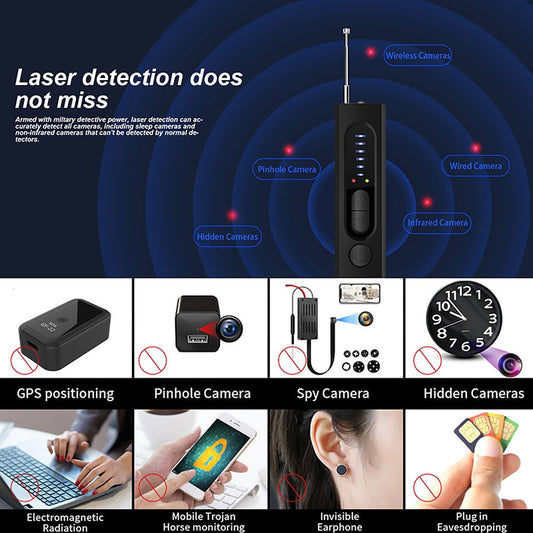 Rilevatori di telecamere nascoste, di microspie,di localizzazione GPS per auto, RF, anti-intercettazioni, per viaggi, ufficio, hotel