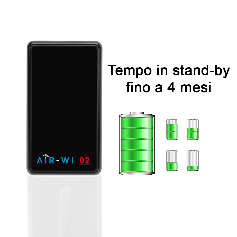 Microspia registratore vocale wifi [no sim card gsm] registra e invia sul cellulare le registrazioni sd card 32G/cloud Air wi 02