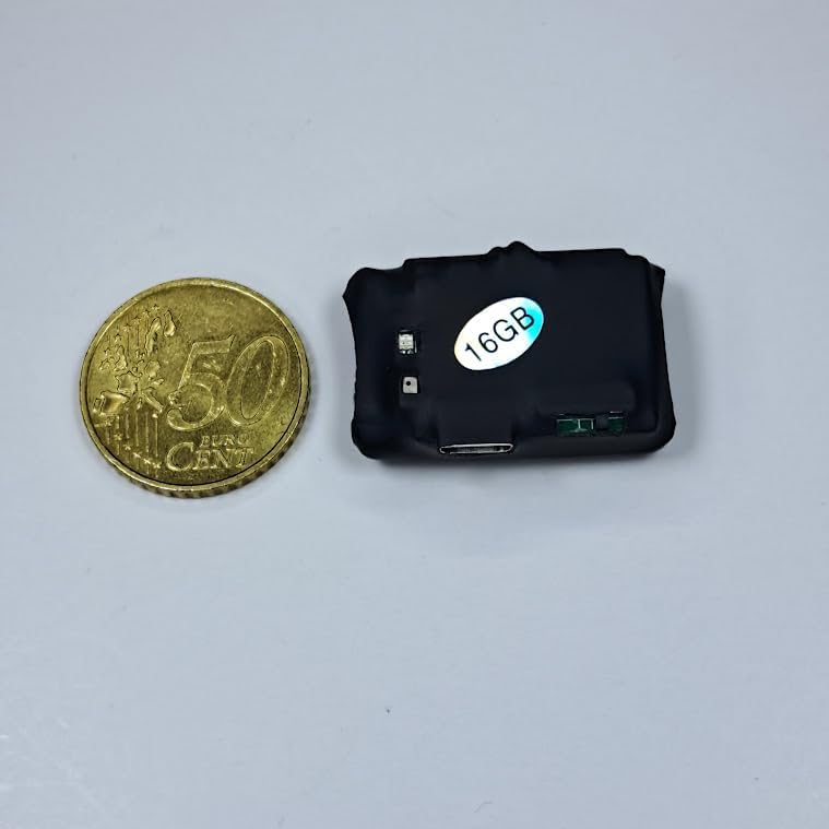 Super micro registratore audio spia professionale con autonomia fino a 3 giorni di batteria e microfono alta qualità Mems pro (M3)