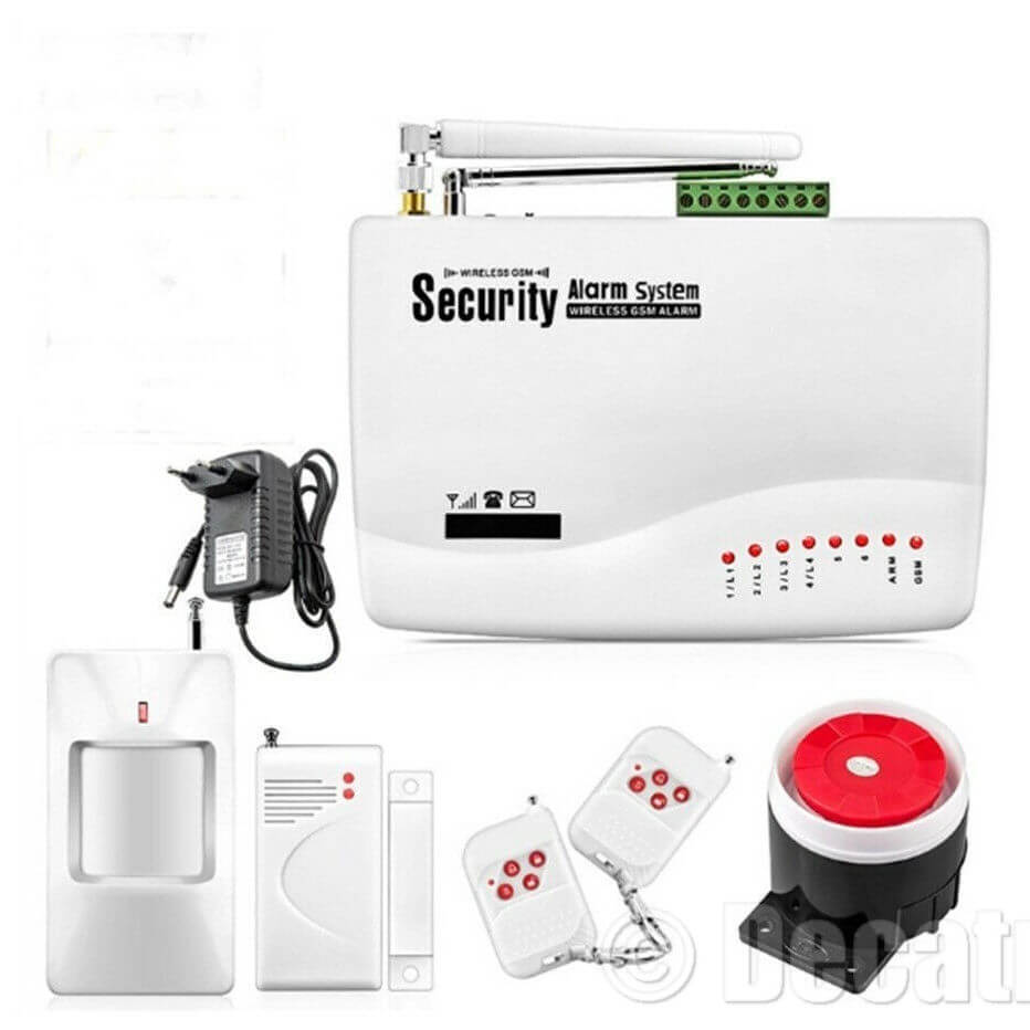 Sistema Di Allarme Wireless Con Combinatore Telefonico Gsm HW50