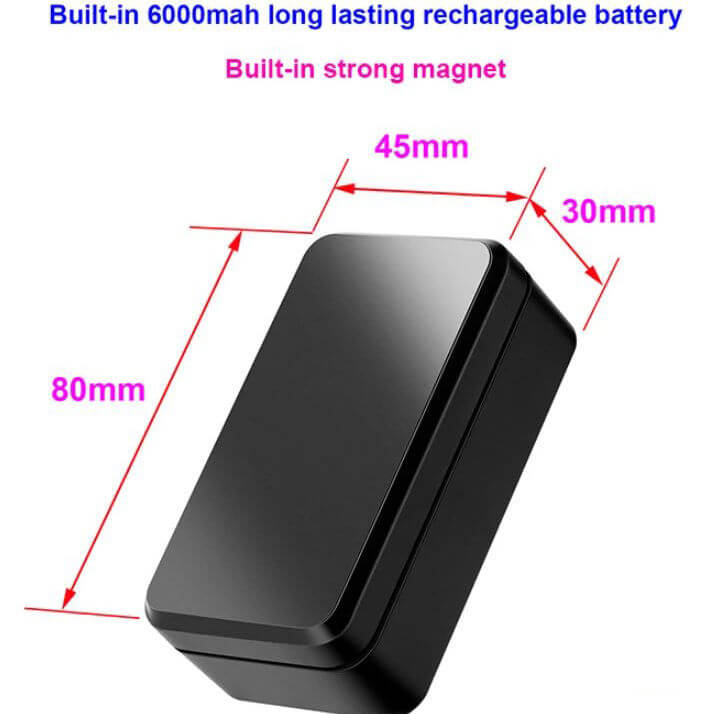 Localizzatore gps/microfono spia/registratore Autonomia batteria 90 giorni