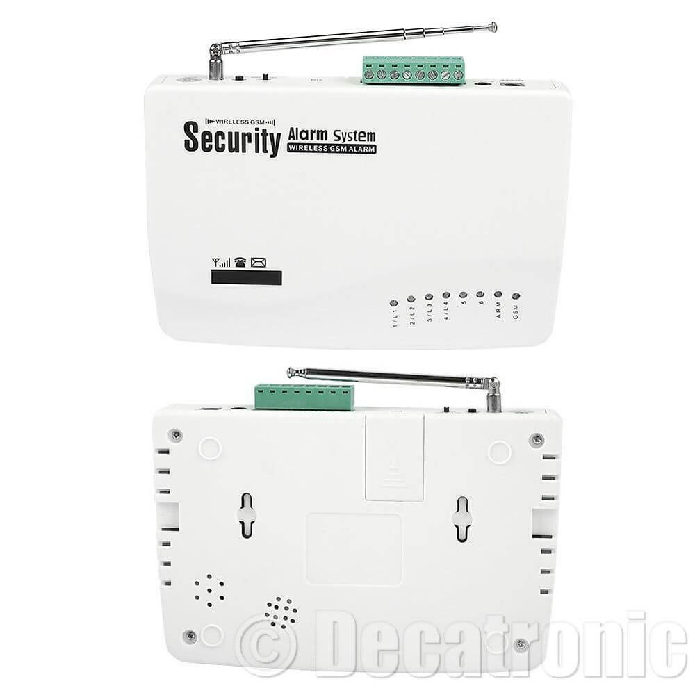 Sistema Di Allarme Wireless Con Combinatore Telefonico Gsm HW50