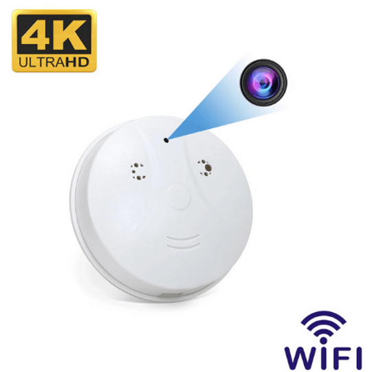 Telecamera occultata in sensore di allarme/GAS/Antinc. con visione da cellulare