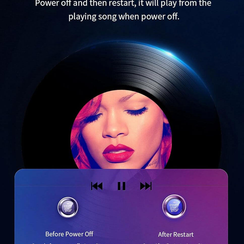 Kit vivavoce auto bluetooth 5.3, caricabatterie Dual USB, Musica TXFM Voltmetro