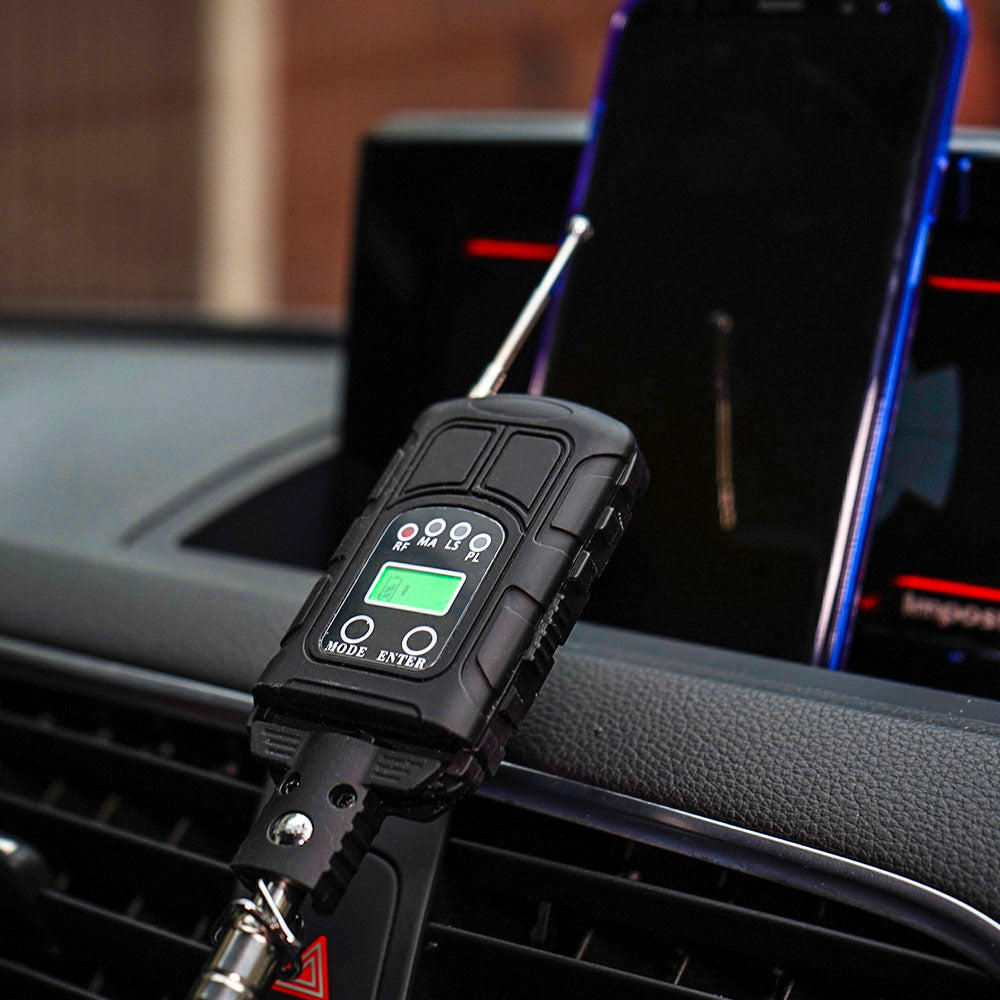 Kit professionale rilevatore di microspie telecamere gps per auto casa ufficio agenzie investigative (Interceptor K1)