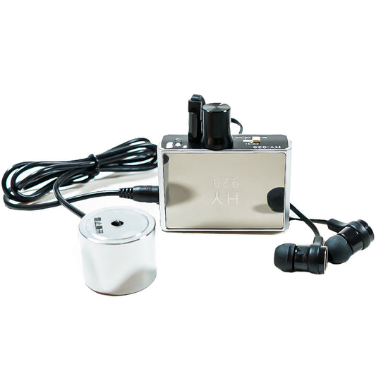 DECATRONIC Microfono da Parete Professionale per Ascoltare Attraverso i Muri - Sistema con Filtri Avanzati, Microfono ad Ago e Uscita Registrazione - Ideale per Casa, Ufficio e Sicurezza (HY929)