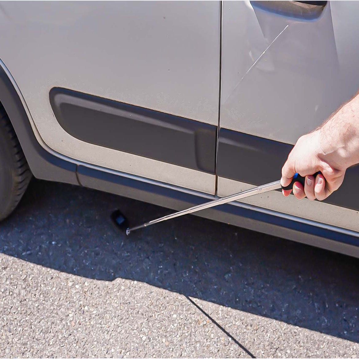 Kit professionale rilevatore di microspie telecamere gps per auto casa ufficio agenzie investigative (Interceptor K1)