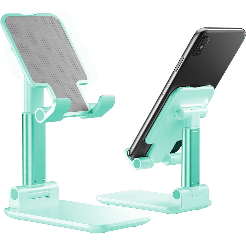 Supporto Telefono Pieghevole Regolabile Angolo 5-75° e Altezza, Portatile per Tablet, Cellulari, Smartphone. Ideale per Casa,Ufficio, Viaggio