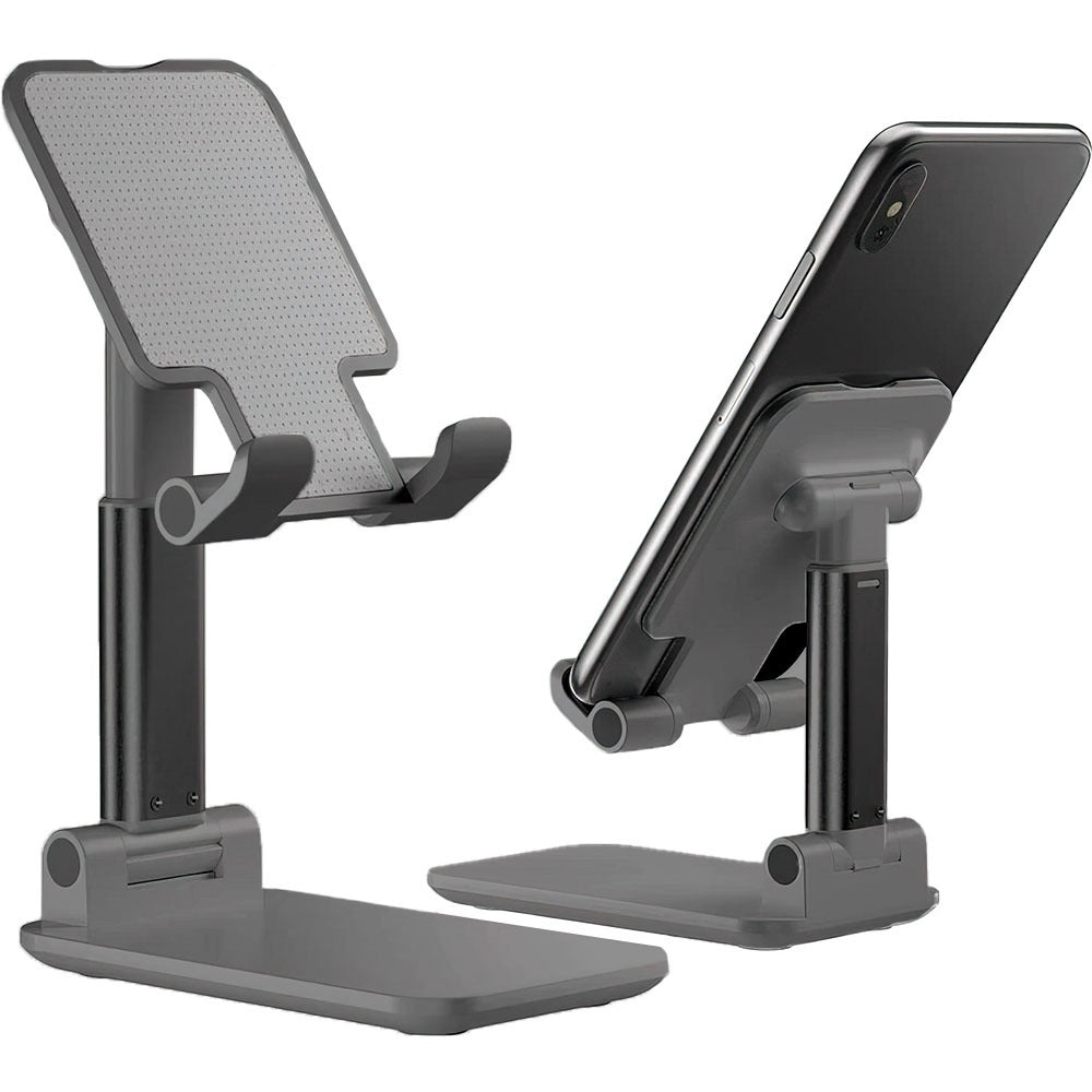 Supporto Telefono Pieghevole Regolabile Angolo 5-75° e Altezza, Portatile per Tablet, Cellulari, Smartphone. Ideale per Casa,Ufficio, Viaggio